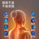古慕妮米斯特先生电动颈椎颈部牵引器椅吊脖子家用拉伸器矫正器可折叠吊 橘黄色手摇款