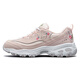 斯凯奇（Skechers）女子复古刺绣老爹鞋绒里保暖厚底熊猫鞋休闲运动鞋66666325 浅粉色/11977-LTPK 35