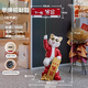 British opening gift lucky cat floor-standing ornaments for living room large decoration new store opening high-end gift giving crafts total height 130CM large red