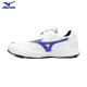 美津浓（MIZUNO）男女SCHOOL透气网面减震防滑复古休闲鞋跑步鞋 29KV13062白色/红色 36.5 230