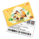 Jingdong E Card Dragon Boat Festival theme card 500 yuan (physical card) gift card/shopping card/pickup card Dragon Boat Festival gifts/employee benefits/business gifts/purchasing essentials