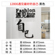 
Dance check-in classroom class cultural ceremony wall decoration Pilates yoga studio gym atmosphere decoration hanging painting 12806 Meet good self-Gold mirror 8mm 0cm*0cm