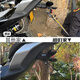 Gongma Mok is suitable for Chunfeng 675SR-R 675NK modified short tail license frame accessories short license frame MOOKO 675SR/675NK short tail license frame short