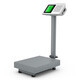 Electronic scale commercial bench scale 100kg150kg high-precision weighing electronic scale household small rechargeable scale 600 600kg wheel double-sided display 0kg0g