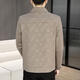 Sieben Wolf Flag Camp Jacke Herren Frühling und Herbst 2025 Neue Modemarke High-End-Lapel Top Fashion Hundert 826-Khaki M.
