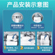 碧然德通用美的净水器S1 T2 MRC1592B 1692B 1593A 1693B 1687A-50G滤芯 【套餐六】全套滤芯 4支
