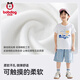 Camiseta de algodón de algodón de algodón puro de algodón de algodón de algodón puro de algodón de algodón de algodón de algodón de manga corta de manga corta para niños.