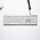 K845 Mechanischer Tastatur Kabelgebundenes Büro-Typing-Spiel E-Sport hochwertig Kristallpudding Grüne schwarze Teewelle K845-Glitzer Pudding Purple + G102 Weiß Kabelverbindung 104 Key Tea-Welle offizieller Standard