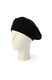 Kate spade new york women's crochet ribbed beret black one size fits all