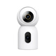 Xiaobai Xiaobai dual camera 10 million smart camera HD home monitor 360-degree no dead angle night vision panoramic monitor home AI surveillance mobile phone remote indoor monitoring
