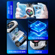 Znnco Mobiltelefon Kühler Halbleiter Kühlung Eisklemmungsclip Apple Xiaomi Schwarzer Hai Red Devil Live-Spiel Huawei King der Glory Frieden Elite Eat Huhngenshin Impact Kühlung Artefakt Semiconductor Rapid Kühlung 丨 icy Kühlung 丨 Drei-Speed-Angleisung angreifbarer angreifbarer apple-aille apple ail