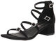 Steve Madden Girls Tarly, Black Black 4 Big Kid
