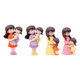 Xixiaowei paysage moderne créatif de la fête des mères poupées de la fête des mères petits ornements de bricolage décorations enfants enfants enfants enfants 2 Mother and Daughter [Orange + Yellow]