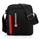 Schweizer Armee Schwert Umhängetasche Rucksack Crossbody Bag Herren koreanische Tasche Modestudentin Freizeittasche Business Dokument kleiner (5012) Einzelbeutel