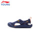 Li Ning children's shoes children's sports sandals for girls comfortable toe anti-collision breathable sports casual shoes 29YKKV008-3