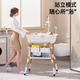 Powell Tavel Table Bathtub Two-in-Baby Care Table Bathtub Mesa táctil de bebé Masaje Masaje multifunción Mesa desnuda Lavado de mesa y cambio de doble propósito + Canasta de almacenamiento central *2 Otras X Asamblea X ​​Estructura del soporte