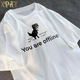 XPAY纯棉程序员T恤IT狂人同款码农java代码语言Github周边短袖衣服棉 黑色 3880程序员 S 155-165cm/90-110斤