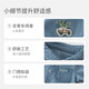 David Bella Ollet sells boys' denim shirts for autumn, baby cotton shirts, children's style jackets, denim blue, in stock, 80 cm (recommended height 73-80cm)