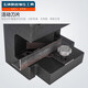 Bagang Multi-Kinetic Four en un angle en acier CAC-756 Cutter Machine de flexion Machine de cisaillement Hydraulic Punching Machine Angle de coupe Iron Angle de coupe CAC-756 Triangle Machine ne comprend pas la pompe