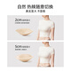 LUCKMEEY Expanded Underwear Small Breasts Show Bigger Wireless Underwear Women's Push-Up Bra Cartoon Chest Skin Color Back Buckle Style M