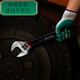 
Mekejie movable wrench multi-function movable plate hand-dip plastic handle anti-slip wrench 6 inch 150mm (M11304)
