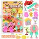 
Children's house pet hospital doctor set stethoscope injection tool box male and girl toy wholesale 53700 board-mount beauty barber shop A2694