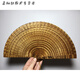 
Miaopule Suzhou Sandalwood Fan Ornaments Golden Nankong Small Leaf Zhennan Old Material Su Fan Golden Nankong Fan Hollow Ancient Style Traditional One Things One Shot Y695 Golden Nankong Ebony Genji