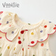 Fanli Girls Robe Summer 2025 Nouvelle robe de princesse pour enfants bébé