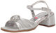 Steve Madden Girls' Shoes Unisex Children's Tango High Heel Sandals, Silver Silver 2 Little Kid