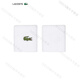 鳄鱼（LACOSTE）法国鳄鱼男女同款秋季时尚纯色logo印花运动护腕|RL9272官方旗舰 001_白色