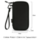 MPPMCKREEYEE Multifunktional Kartenpaket Passport Klapppartition Aufbewahrung Tragbares Brieftaschen wasserdichtes Kowloona Zertifikat Pack Elegantes schwarzes Kowloona Modell