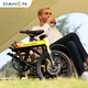 大行（DAHON）K3Plus16英寸超轻9变速碟刹折叠自行车成人男女式KAA693 黑白 【内折版】 16英寸  16英寸