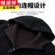 Hengyuanxiang veste à capuche en laine de laine pour hommes