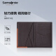 新秀丽（Samsonite）卡包男新款驾驶证包大容量商务多卡位卡套礼盒TK6 TK6*91016 黑蓝拼色 可放驾驶证