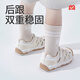 Shepherd Boy's stabile Schuhe 2025 Sommer neuer Junge Kleinkindschuhe Weiche Sohle Anti-Kollision Baby Sandalen hohl atmungsaktive Mädchen funktionale Schuhe Milch Reis 22 Schuhe Länge 15,0 cm/geeignet für Fußlänge 14,7 cm