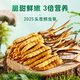 Purple and blue flowers sea fresh Cordyceps sinensis first stubble Cordyceps gift box for self-use 1.3-1.4g/root 30
