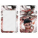 
Chunrui card cover, Ou Bing CP Nezha Ao Bing student sliding cover card set, rice card, bus card ID card protection cover access card campus style [674] picture double-sided card cover + white short lanyard