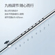 Yuwell Crutch Young Man en la parte superior de la parte superior de la altura de la muleta portátil plegable Man anciano Rehabilitación Caminante Walker Anti-Slip Walker [Plegable diseño de diseño y portátil] YU838