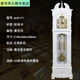 Floor-standing clock Living room solid wood Chinese retro seat clock vertical classical time-releasing atmospheric mechanical European vertical clock Ivory white 9921 Machinery