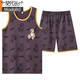 Modal gestrickte ärmelloses Pyjamas-Männer Teenager Sommer Herren reines Baumwoll-Atmungsweste Home Kleidungsstück Set Q1289 Kurkuma mehr als Kachu Herren l Junior Edition [60-70jin [Jin gleich 0,5 kg]] unter 150