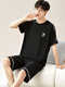 Yalu Modal Pajamas Мужская летние шорты с коротки