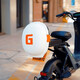 Yu Nianxi National Standard Elektrofahrzeug Kofferraum Little Turtle Queen Kofferrad Fahrrad Werkzeugkasten Aufbewahrungsbox Elektrofahrzeug UFO Back 9928 Jazz Weiß + Färbungszubehör klein