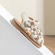 
Otter-hui baby sandals for summer 1-3 years old baby children's sandals for infants and toddlers soft sole princess shoes for bag toe soft sole toddlers flowers beige-20 size. Inner length 14cm