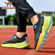 Pilot Camel Men's Shoes 2025 New Breathable Mesh Carbon Board Sports Running Shoes, Anti-Slip High Elastic Shoes, Shoes, Black [Flagship Full Technology Series QZ6198] 40 [Standard Sports Shoes Size]