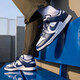 Nike NIKE men's casual sneakers DUNK New Year's gift sneakers HF5441-107 white/navy blue 42
