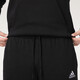 Adidas (adidas) sweatpants men's pants spring and autumn new outdoor training pants breathable casual pants running fitness pants trousers GK9273 black embroidered logo straight pants 2XL