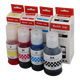 Mengxiang eignet sich für Canon GI-81 Ink G3880 G3881 G3890 3891 4880 4881 4891 Ink Gi-81 Black Tinte [6000 Seiten]