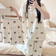 COLORFUL GEMS夏季卡通甜美睡衣女三件套可外穿家居服套装 HS  SW761# 175 L