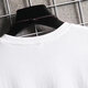 Summer short-sleeved T-shirt men's suit casual sports running shorts TZ359 suit white 3XL