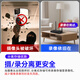 海康威视（HIKVISION）无线双摄像头家用室内WiFi监控器360度无死角带夜视 静音旋转手机远程2Q144MW-T/W/N
